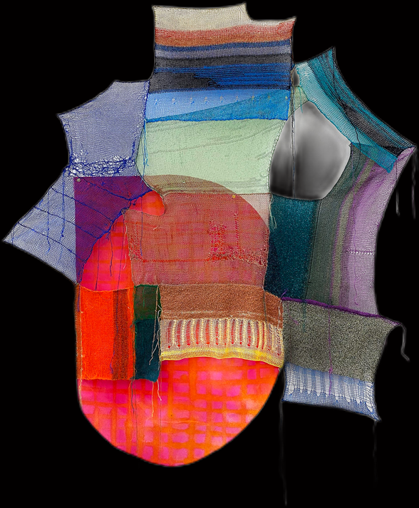 Melissa Dadourian - Softgeometry with blob, 2023