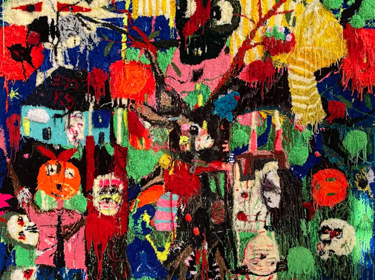 Night Fruit Picking, 2022 Marik Lechner - shown at L'SPACE Gallery